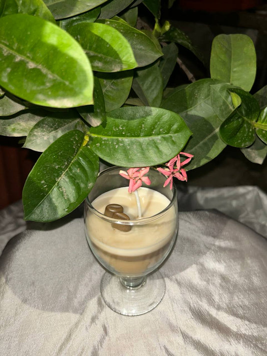 Mocha mousse candle