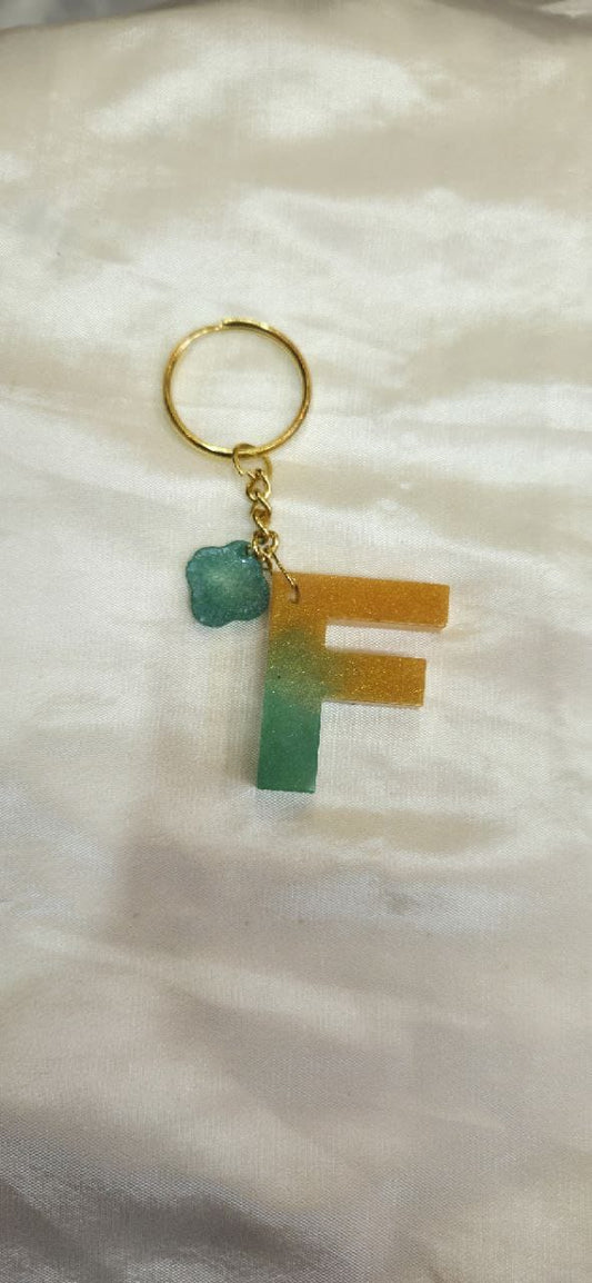 Alphabet Keychain (F)