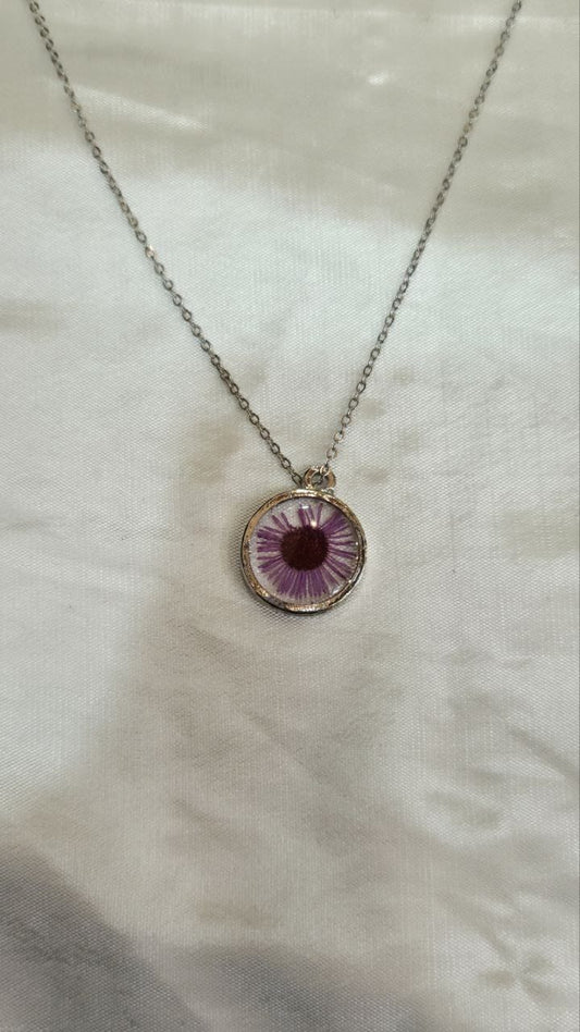 lavender neck chain