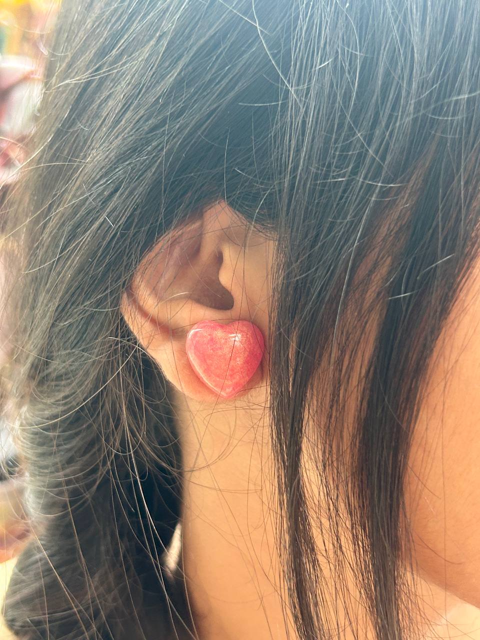heart earrings