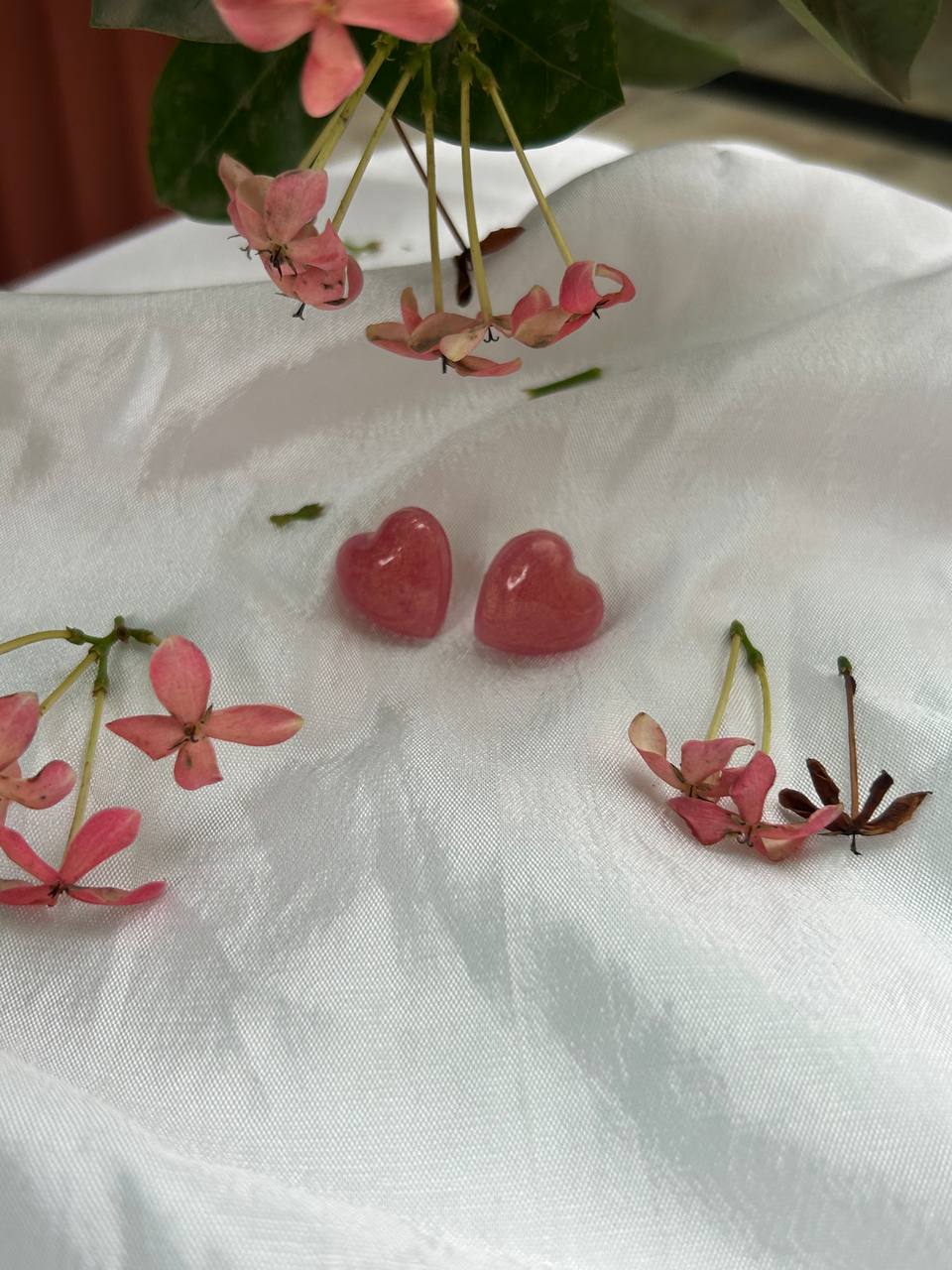 heart earrings